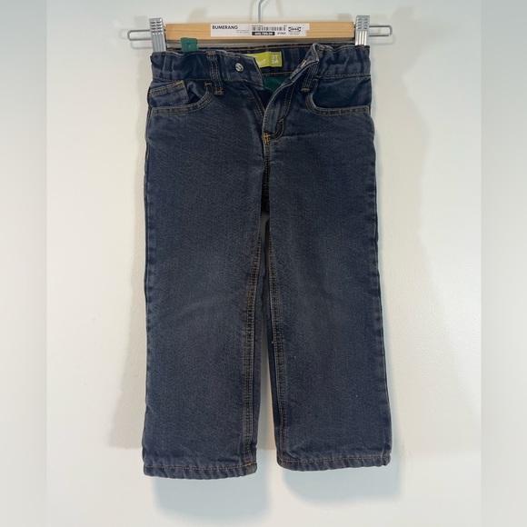 Boys 3T Old Navy cozy fleece lined jeans - Picture 1 of 4